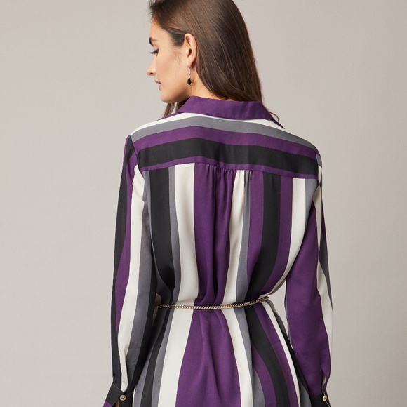 Melanie Lyne Tops - Reduced! MELANIE LYNE Extra LongTunic, Black/Purple/Cream colours, Size 12